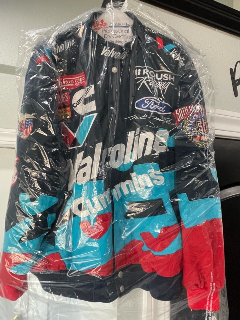 Vintage Jeff Hamilton racing collection Valvoline racing NASCAR Size Medium